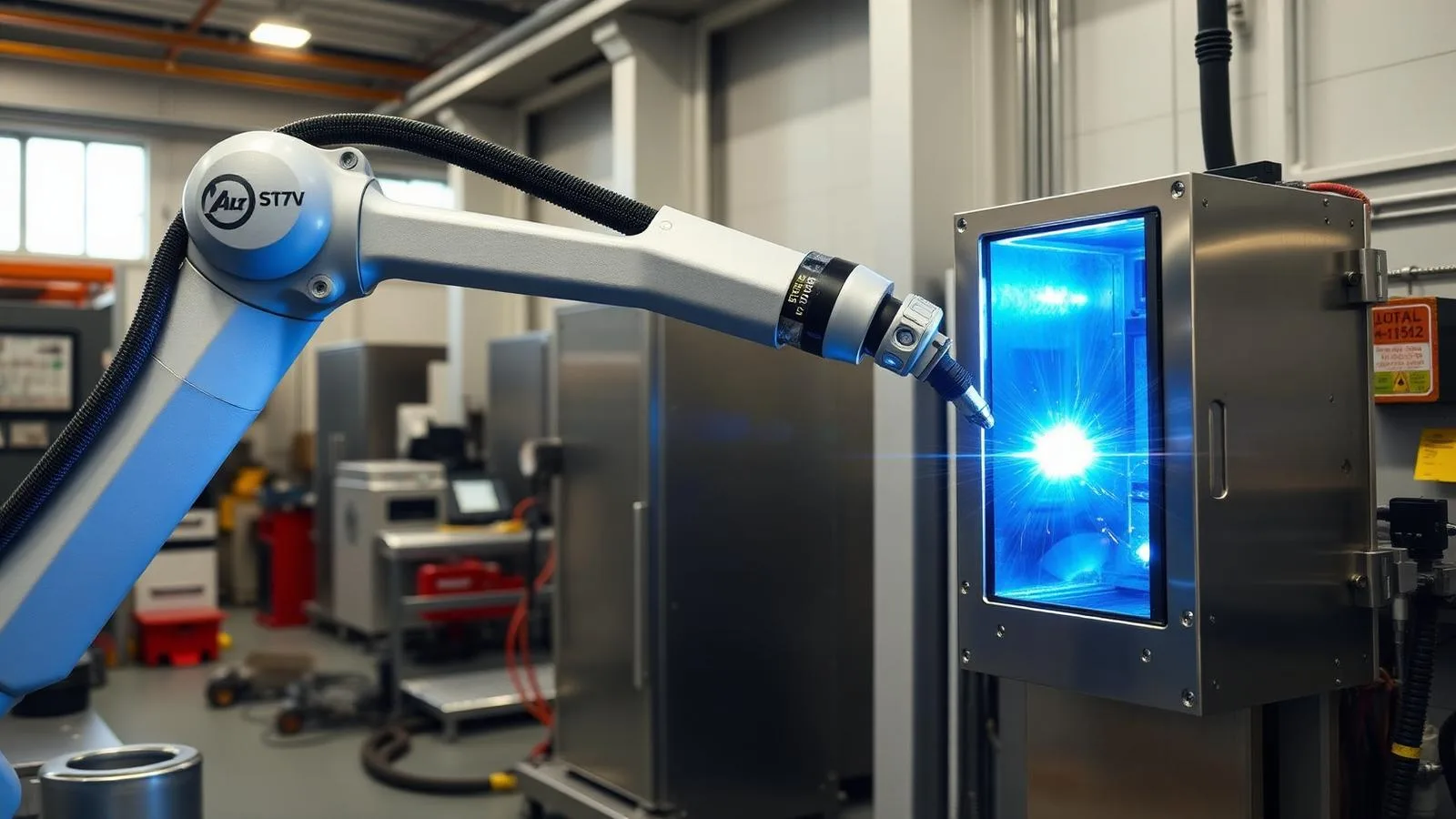 TIG welding operation